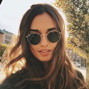 round metal rayban